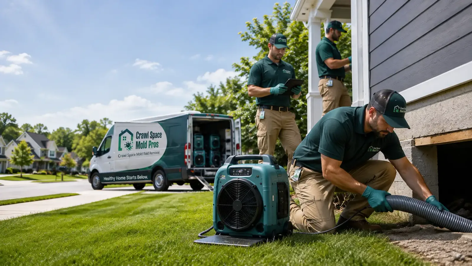 Crawl Space Mold Removal in Kingston, NY